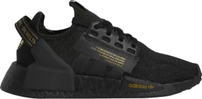 Adidas NMD_R1 V2 J 'Black Gold Metallic' sneakers, black