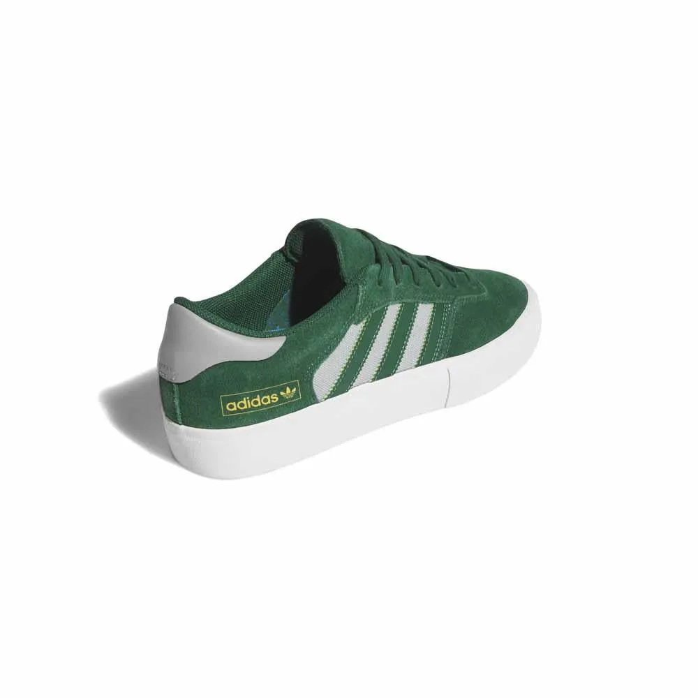 Adidas Skateboarding Matchbreak Super Dark Green Mgsogr Pre Yellow Skate Shoes