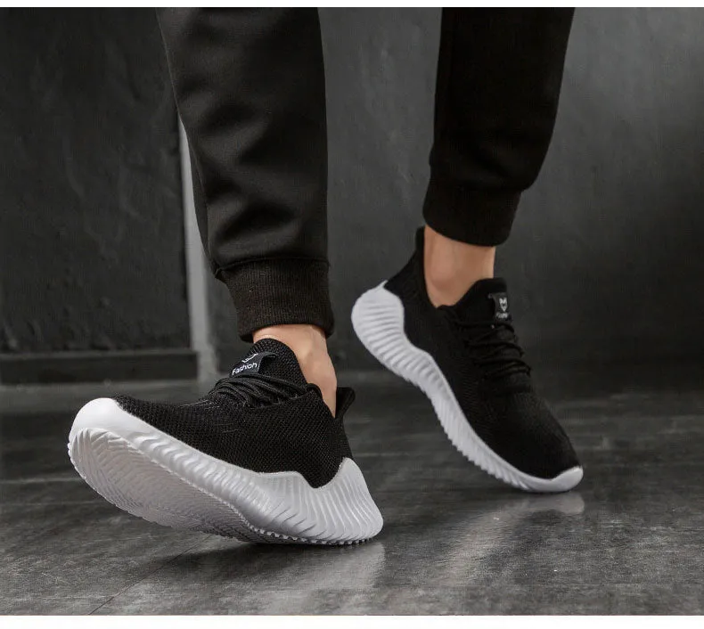 Air Floater Breathable Casual Lace-Up Shoes