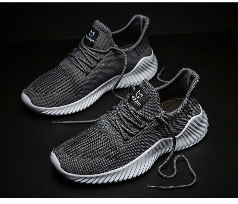 Air Floater Breathable Casual Lace-Up Shoes