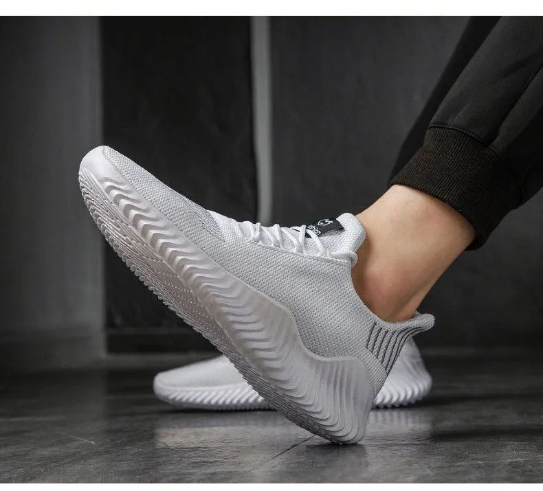 Air Floater Breathable Casual Lace-Up Shoes