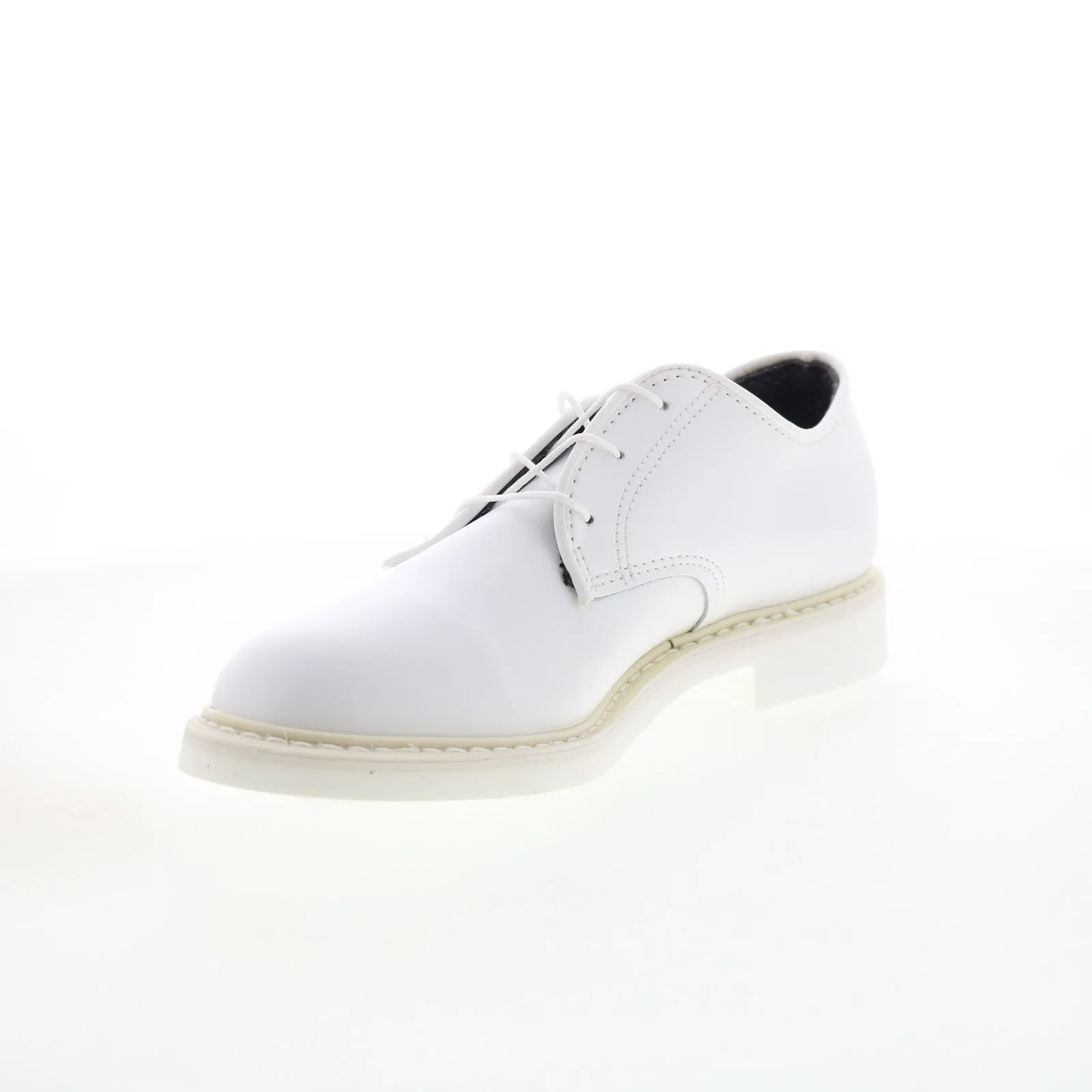 Altama O2 Oxford Leather 609318 Womens White Wide Oxfords Plain Toe Shoes