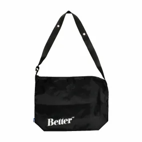 Better™ Gift Shop "Logo" Nylon Sidebag (Black)