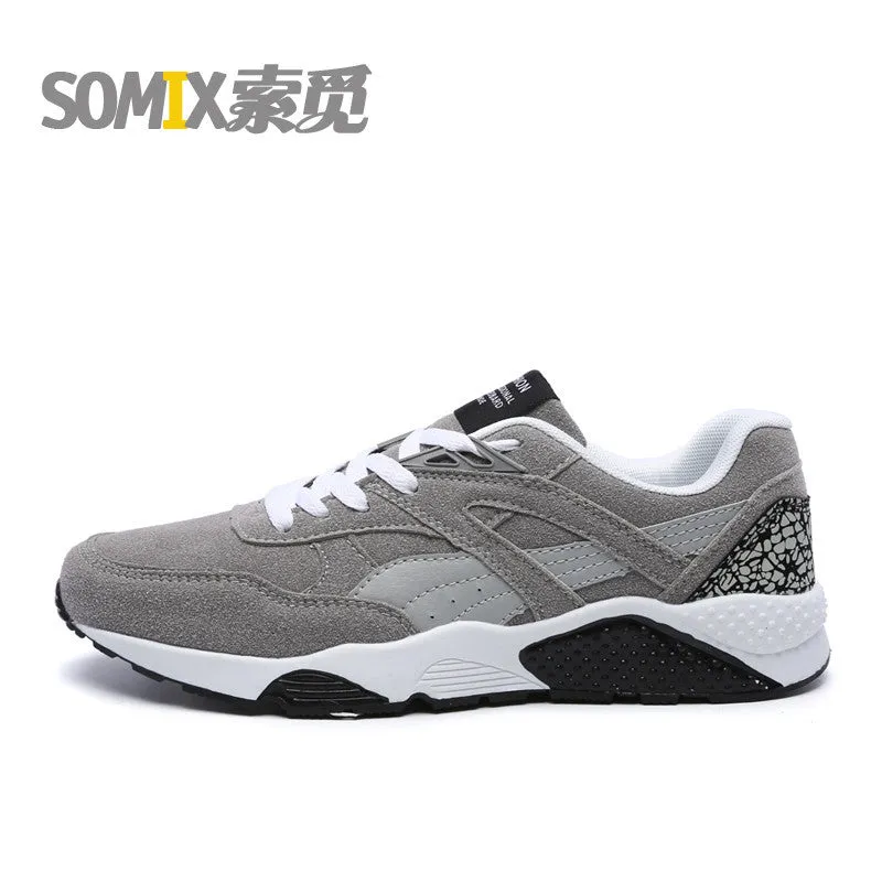 Brand Somix 2016 New Winter and Spring Running Shoes for Men/Women Size 36-44 Sneakers Men/Women Sport Shoes Free Shipping