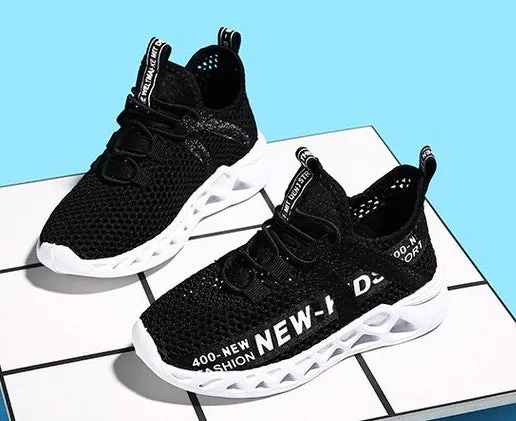 Breathable Mesh Kids Sneakers