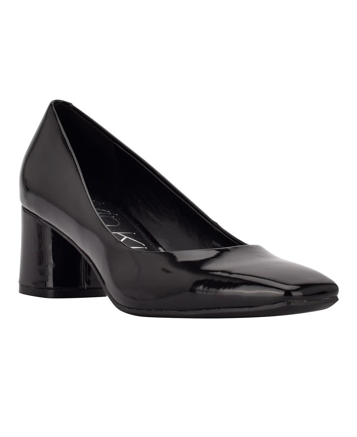 Calvin Klein Women's Alanta Square Toe Pumps, Black