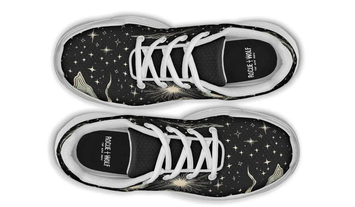 Dawn Star Chunky Sneakers - Light Breathable and Comfortable Sports Shoes with Platform Soles