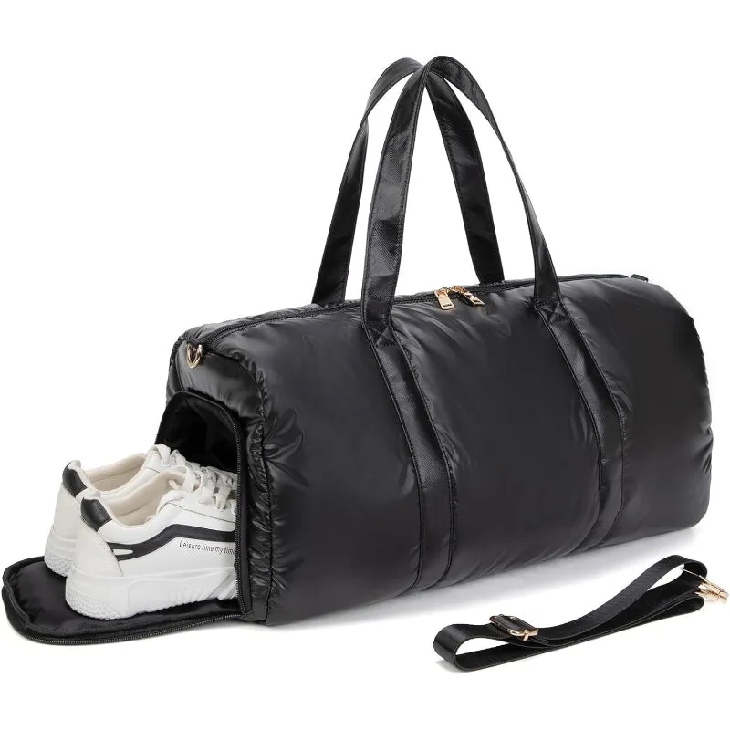 Duffel Bag With Shoe Compartment