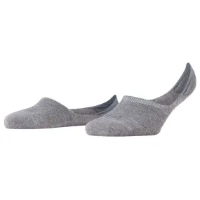 Falke Step High Cut No Show Socks - Light Grey Marl