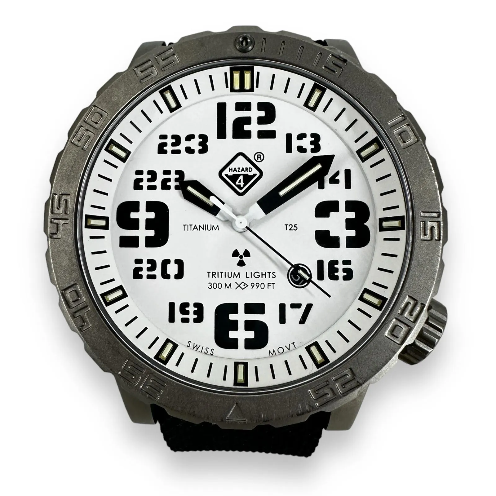 Hazard 4 Heavy Water Diver Watch Swiss Quartz