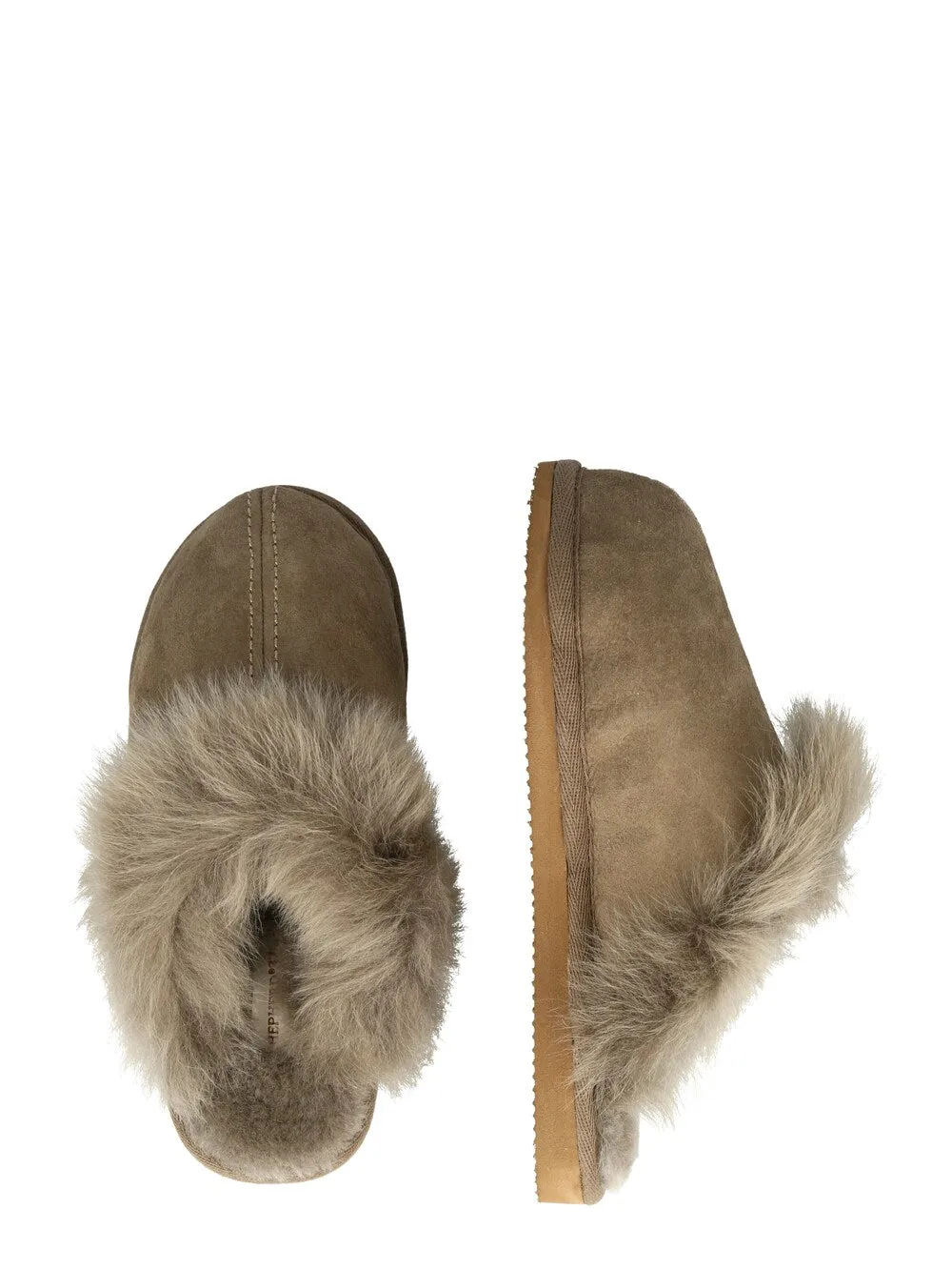 House slippers SHEPHERD EVELINA, stone