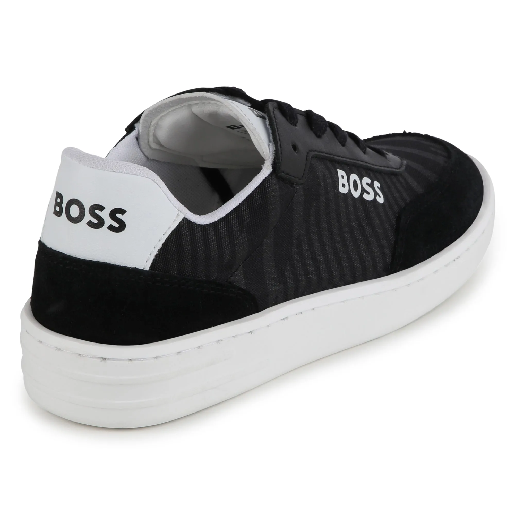 Hugo Boss Black Striped Sneakers