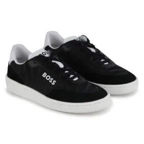 Hugo Boss Black Striped Sneakers