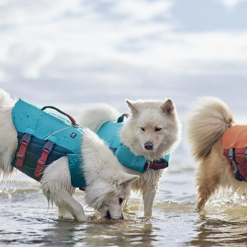 Hurtta Dog Swim Coat: Life Saviour Eco, Buckthorn