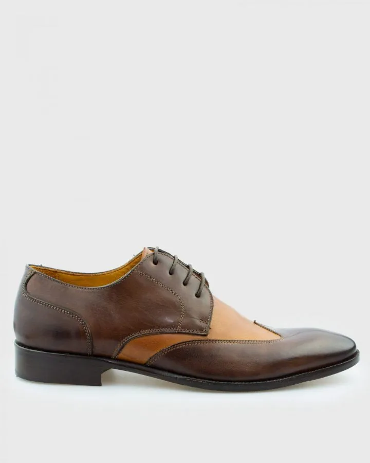 IMASCI 8450VIT BRANDY TWO TONE DERBY SHOE