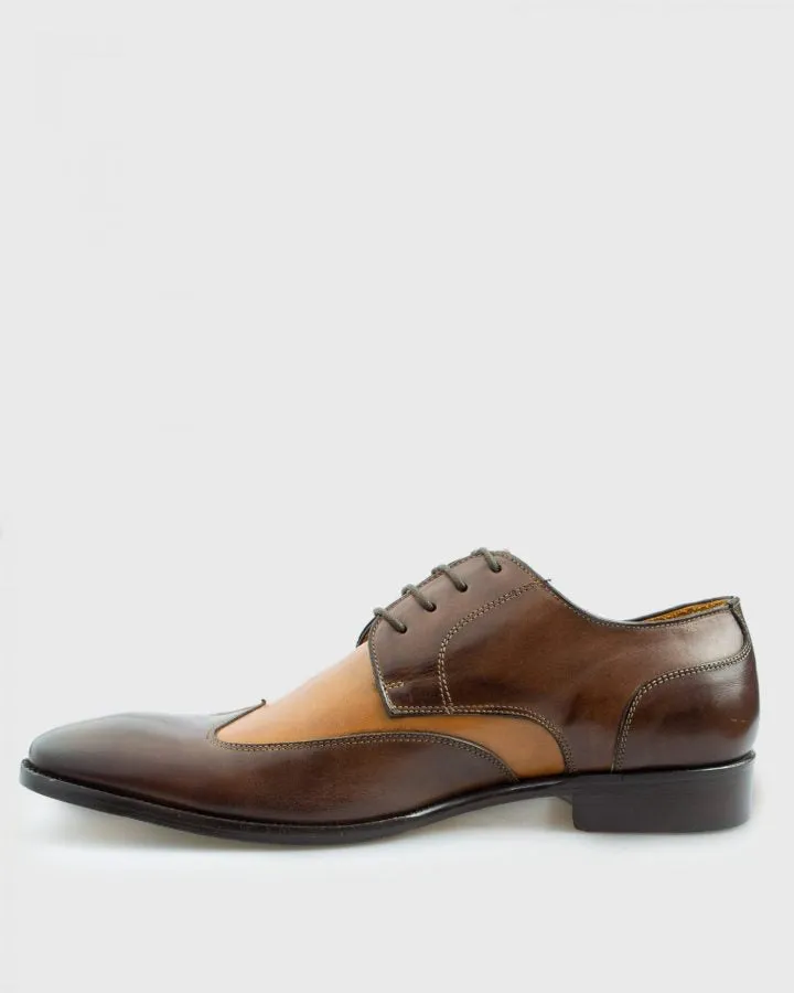 IMASCI 8450VIT BRANDY TWO TONE DERBY SHOE