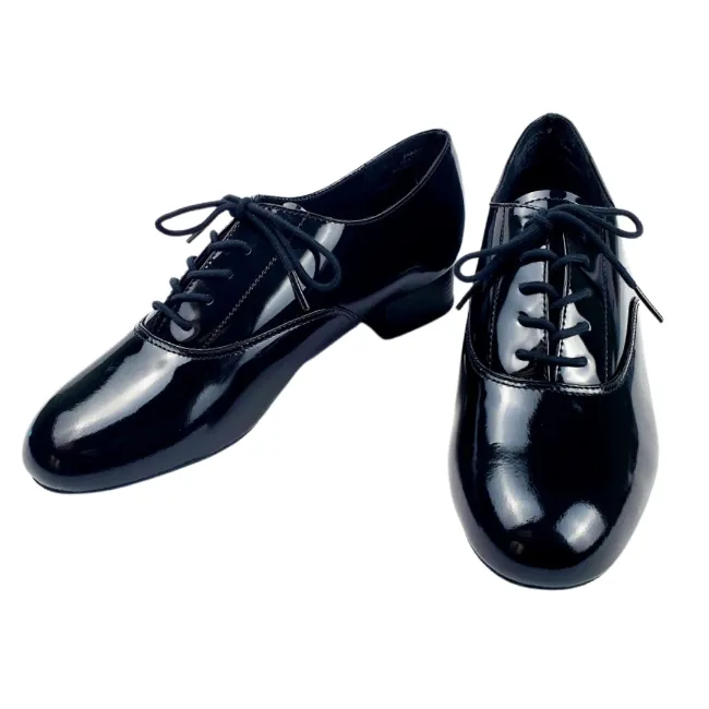 IMPERFECT - Oxford Lace-up (Black Patent Leather) Men's