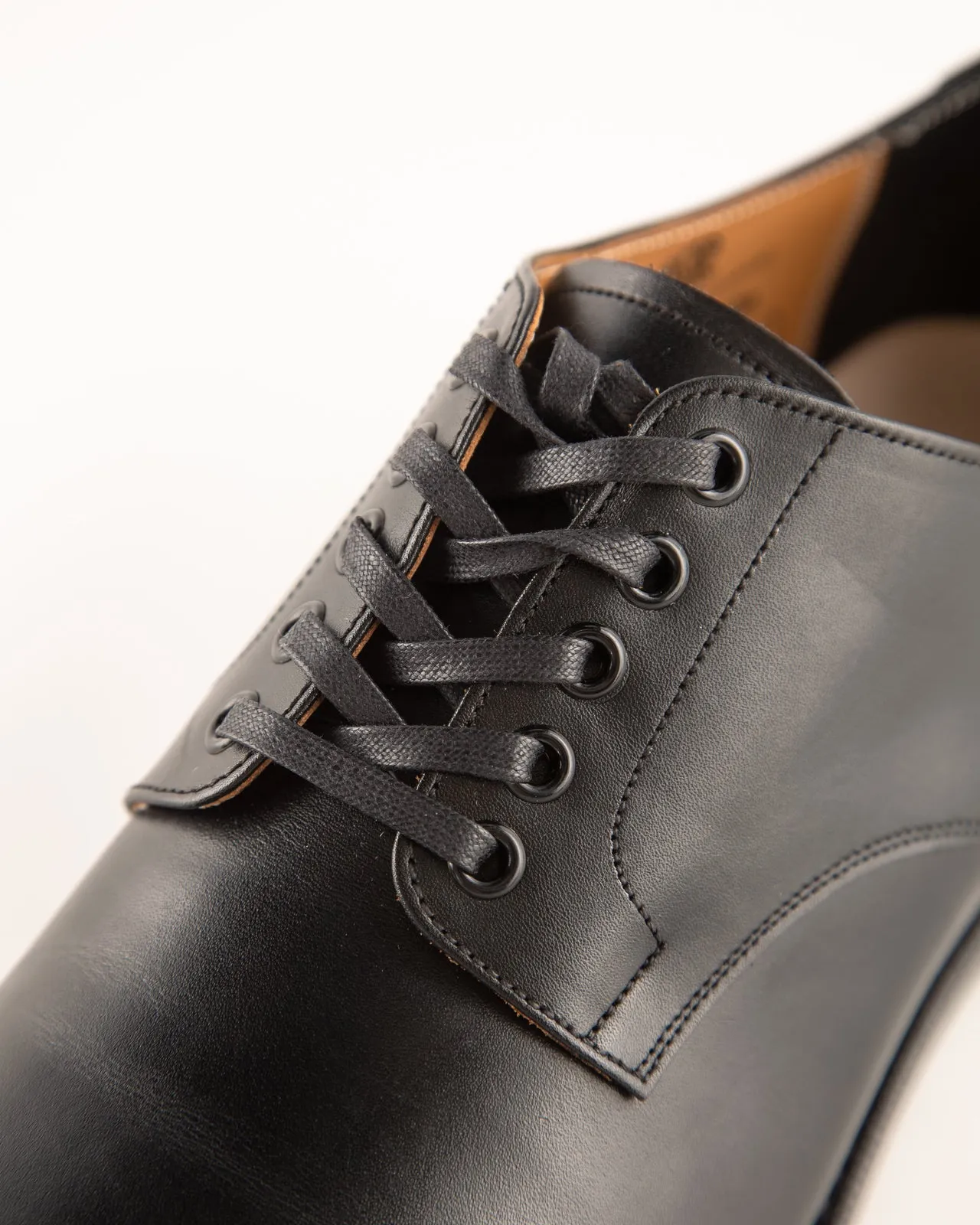 In'Ei Derby Shoes - Black Dutch Box Calf