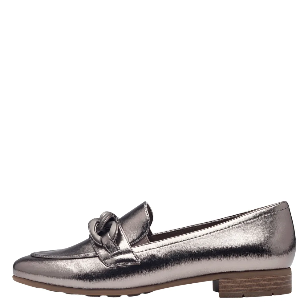 Jana Womens Loafer 24260 Pewter