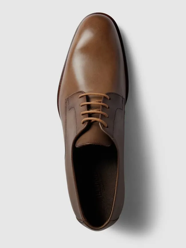 Leather derby shoes model "SABER" Lloyd, beige