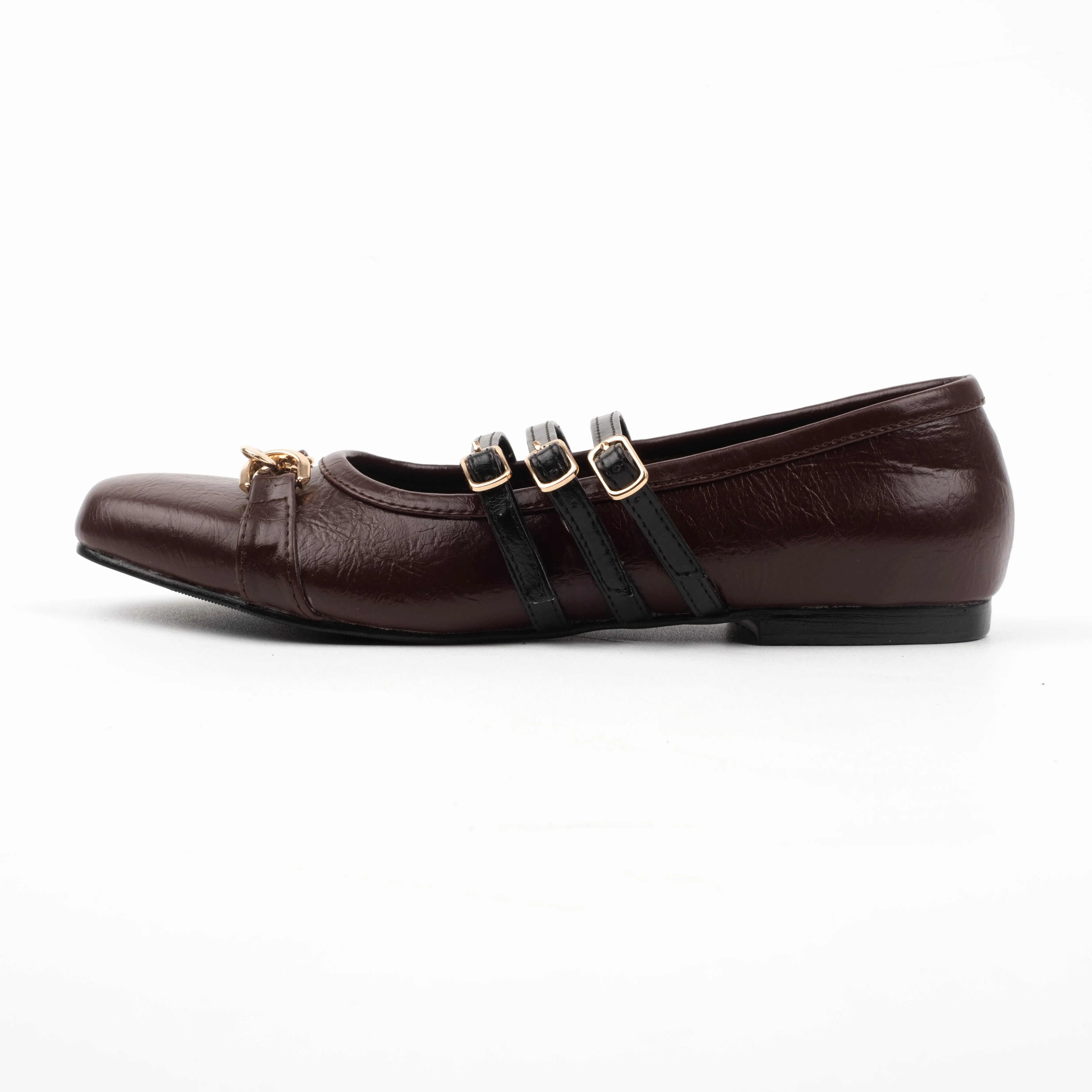 Madeline Wood Flat Shoes - Urban Grace II