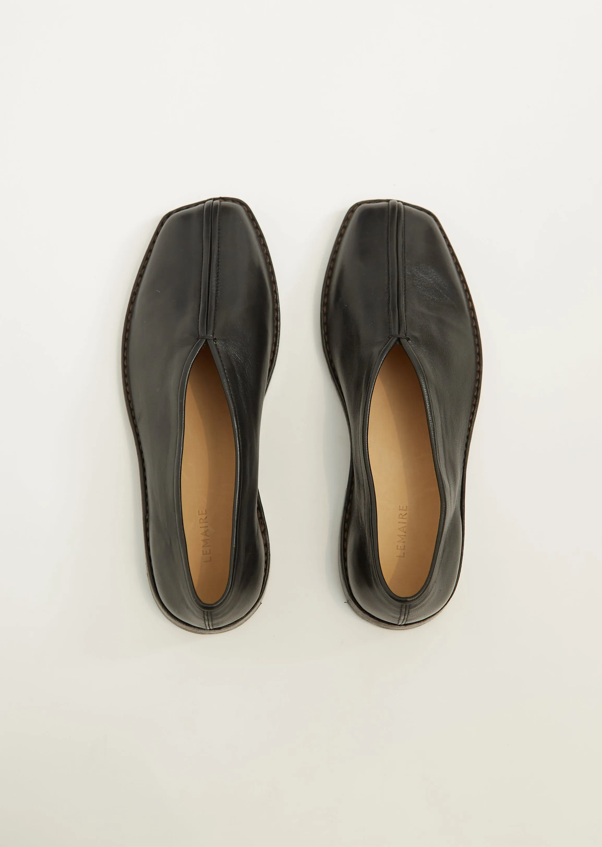 Men's Flat Piped Slip Slippers