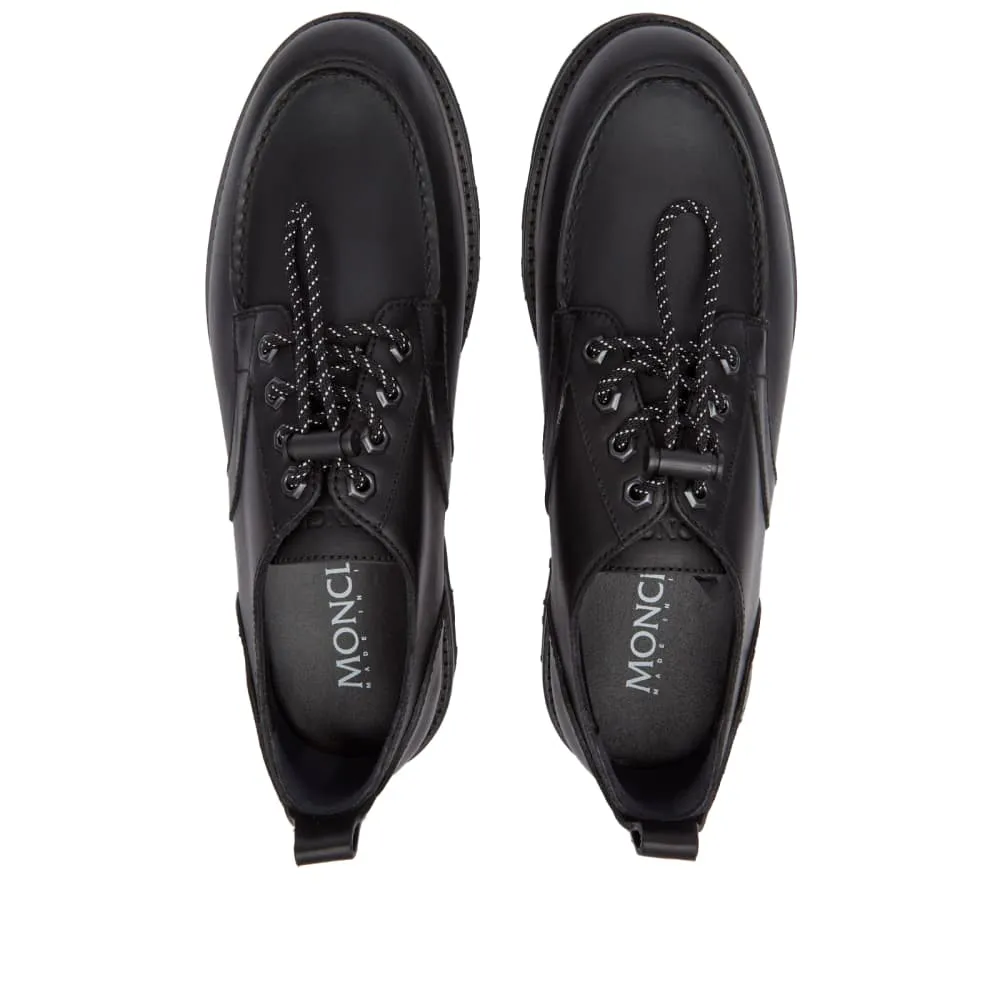 Moncler Peka Derby Shoes, Black