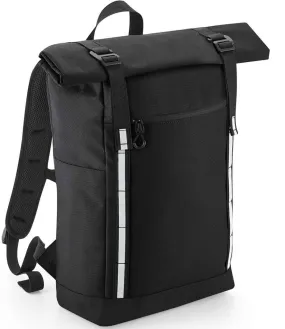 Quadra Urban Commute Roll-Top Backpack | Black