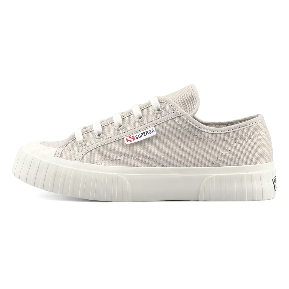 Superga 2630 Stripe Grey Sand-F Avorio