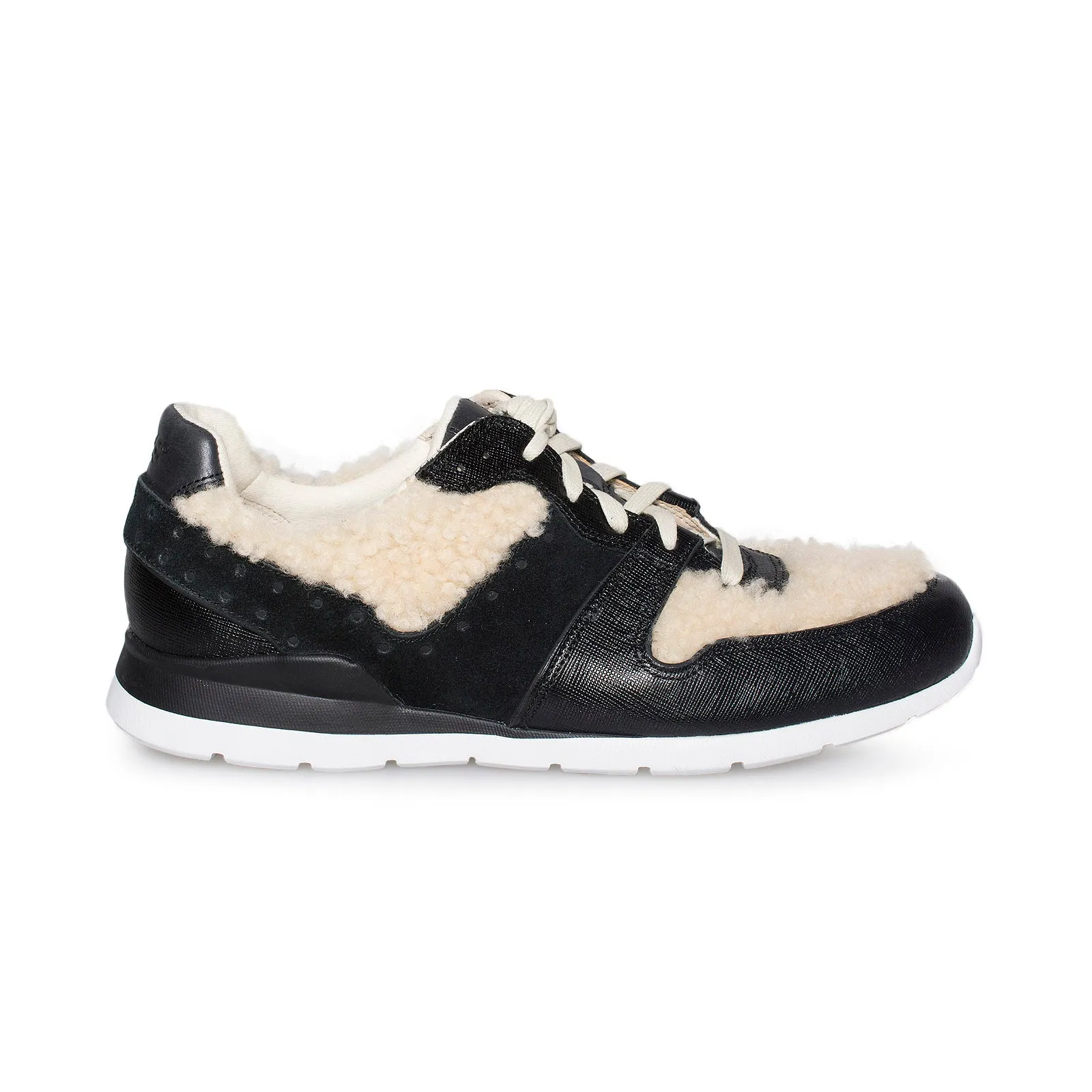 UGG Deaven Black Tan Sneakers