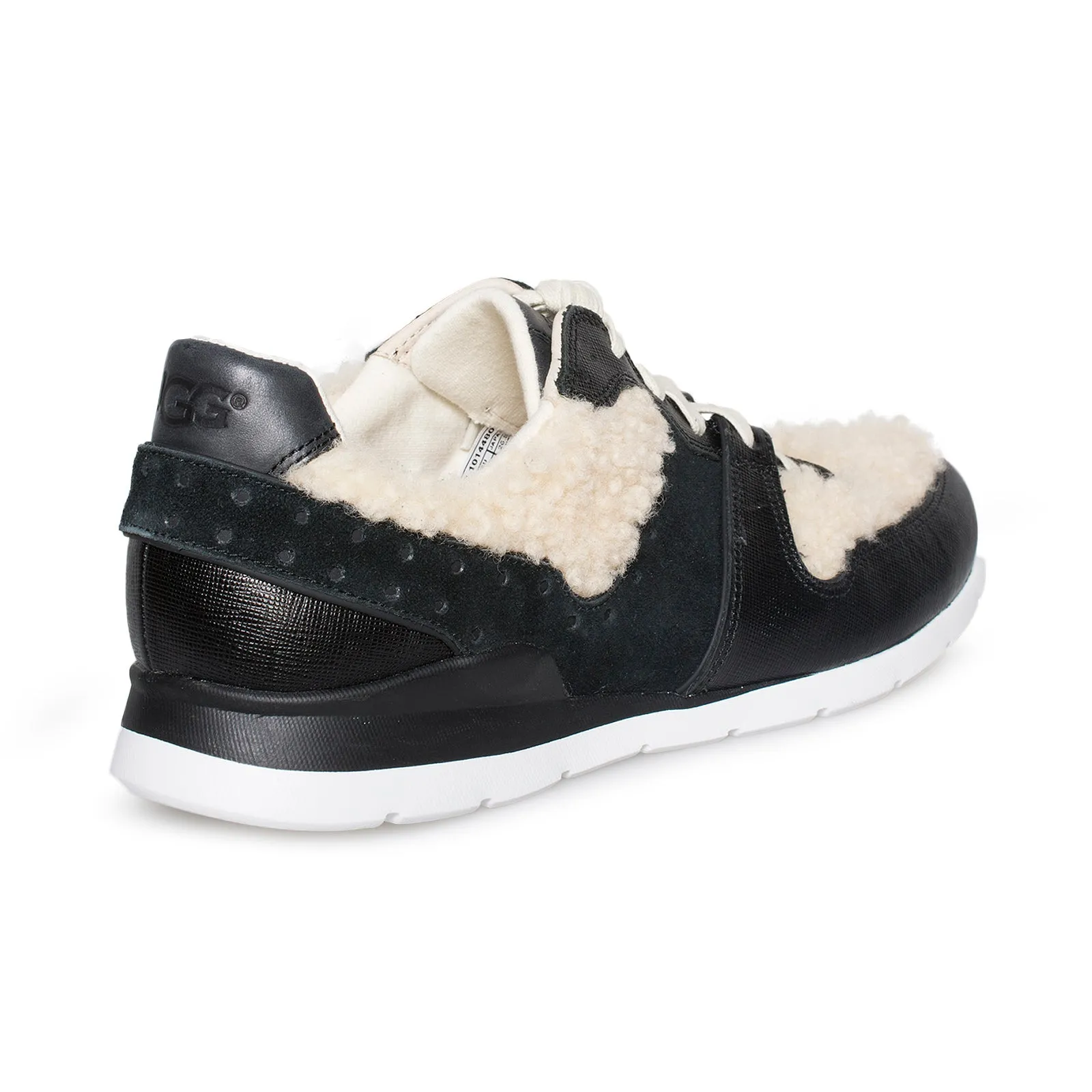 UGG Deaven Black Tan Sneakers