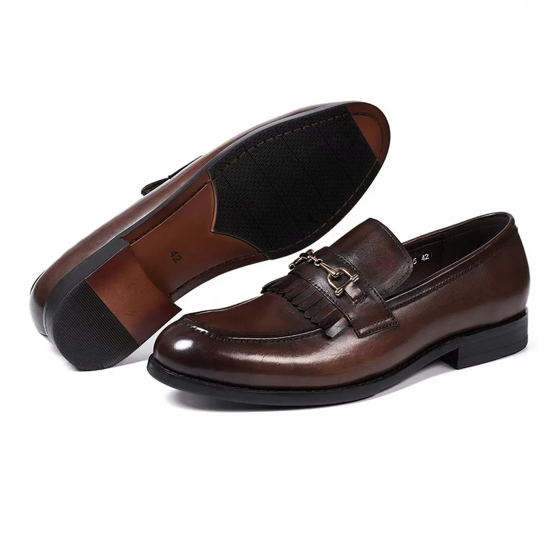 Urban Sophisticate Slip-On Dress Shoes