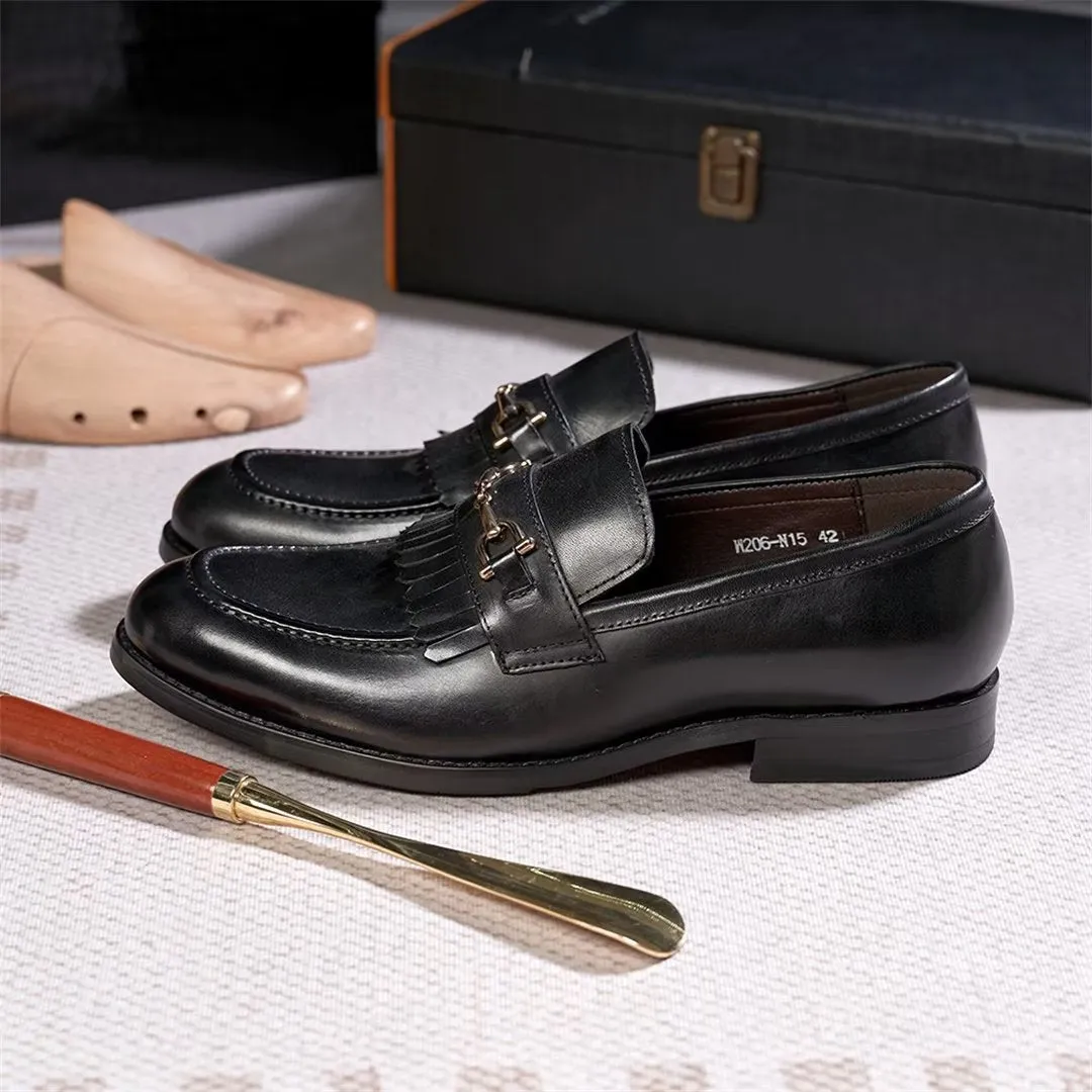 Urban Sophisticate Slip-On Dress Shoes