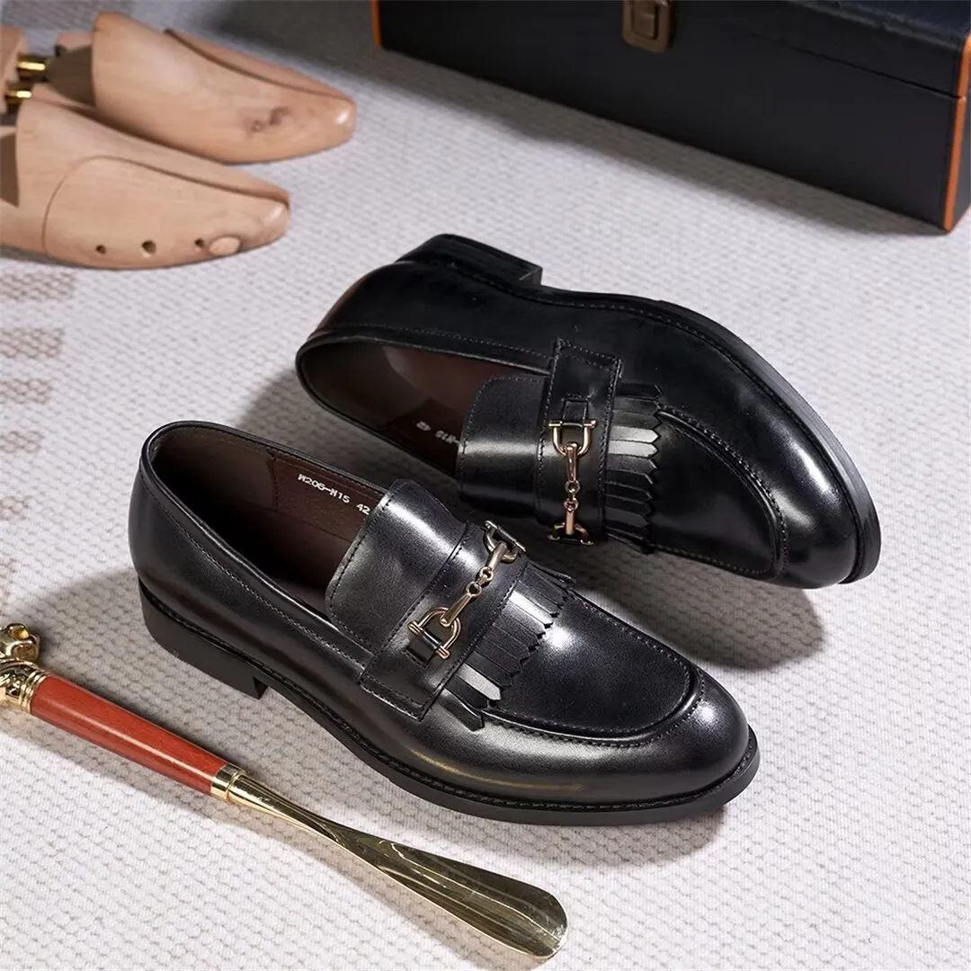 Urban Sophisticate Slip-On Dress Shoes