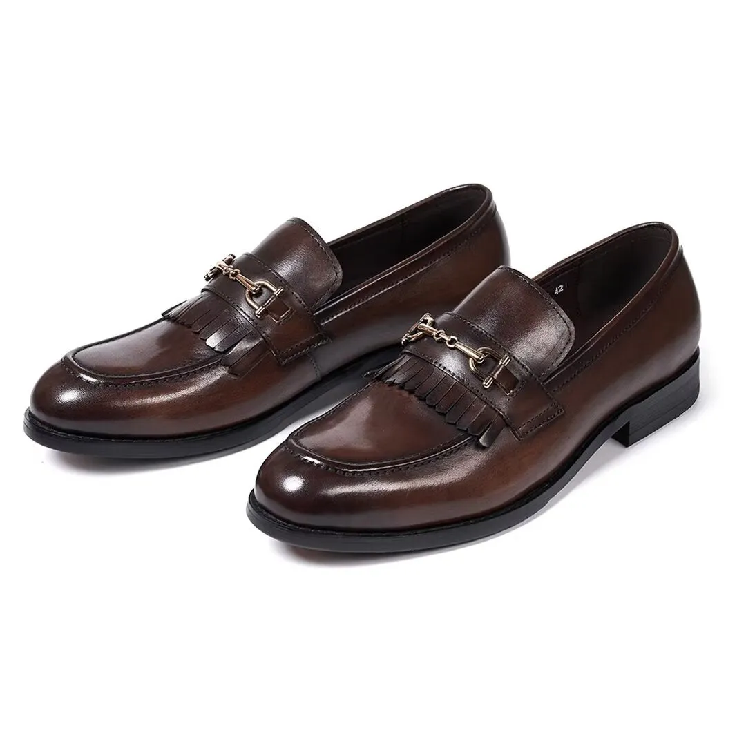 Urban Sophisticate Slip-On Dress Shoes