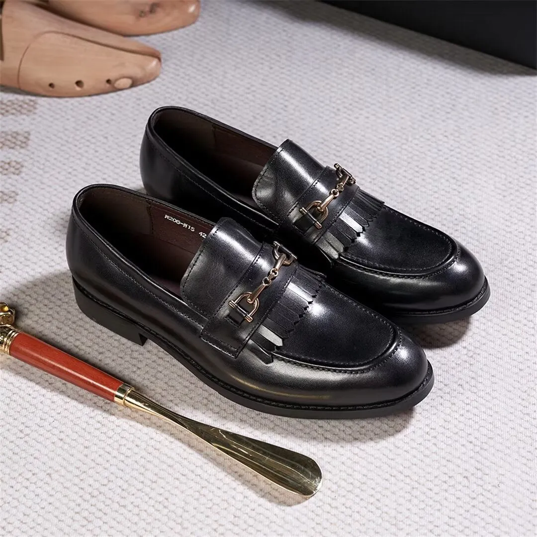 Urban Sophisticate Slip-On Dress Shoes