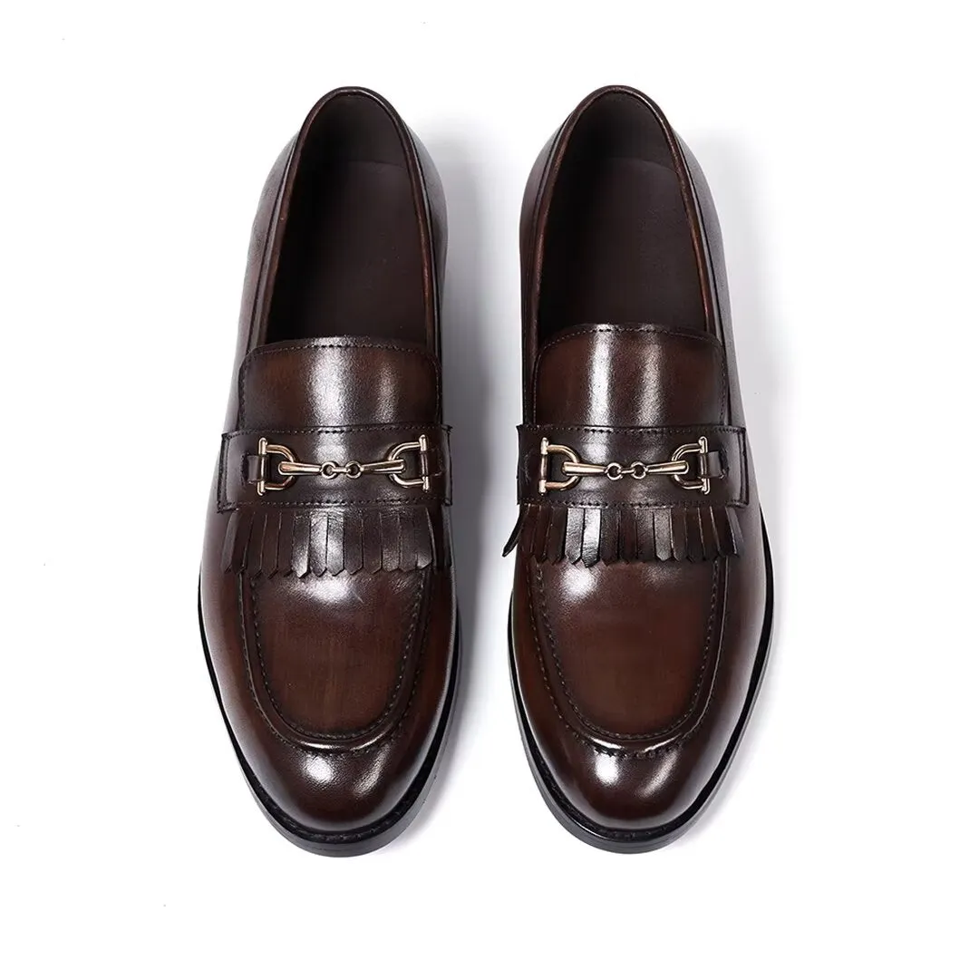 Urban Sophisticate Slip-On Dress Shoes