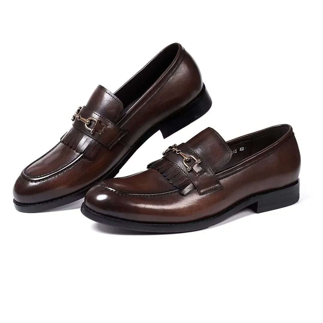 Urban Sophisticate Slip-On Dress Shoes