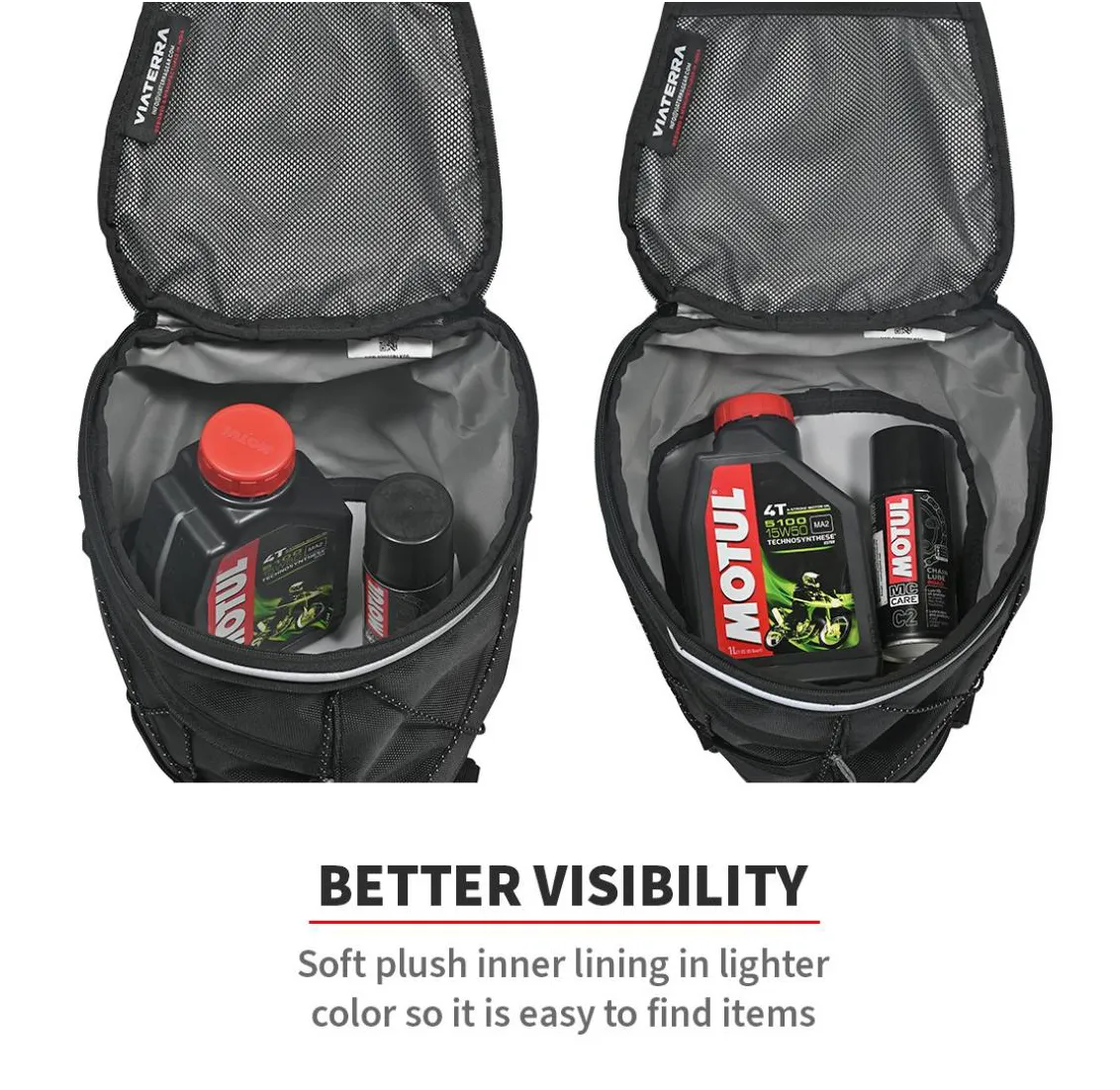 ViaTerra Seaty Motorcycle Tail Bag (VTSTB)